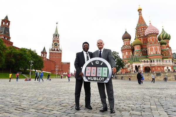 Hublot отсчитывает в Москве время, отмечая важнейшие события футбола