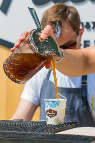 Дегустацию кофе устроила Мастерская вкуса Paulig на Пикнике «Афиши»