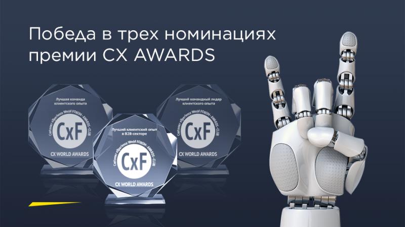 INGATE победил в трех номинациях премии CX AWARDS