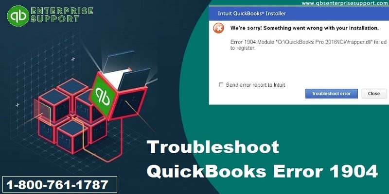 Fix Error 1904 [2] failed to register, when installing QuickBooks