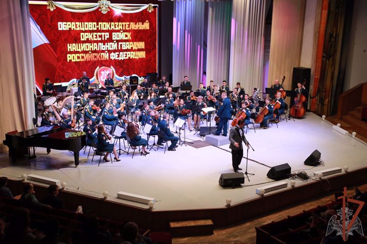 Образцово-показательный оркестр Росгвардии выступит в ряде городов Среднего Урала