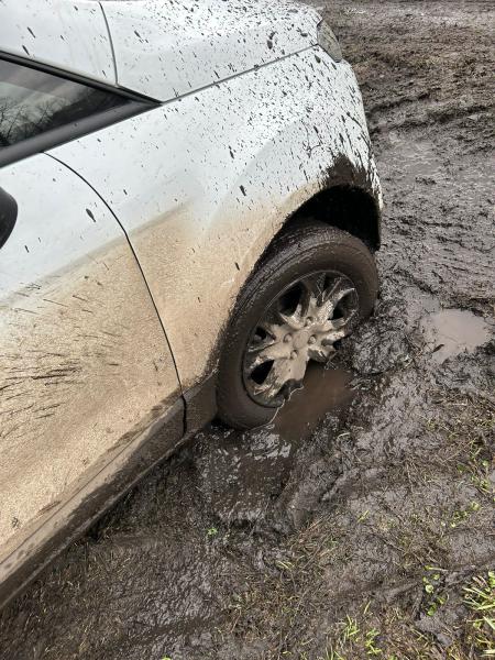 Три населенных пункта Воронежской области утонули в грязи