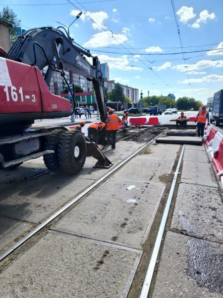 В Перми начались демонтажные работы в рамках следующего этапа модернизации трамвайной сети