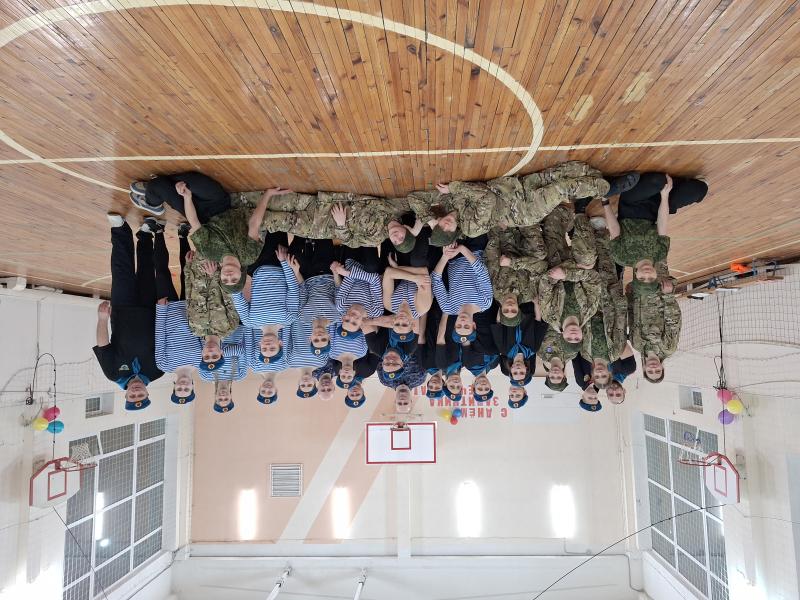В 1 Раменской школе состоялось военно-спортивное мероприятие посвящённое празднику 