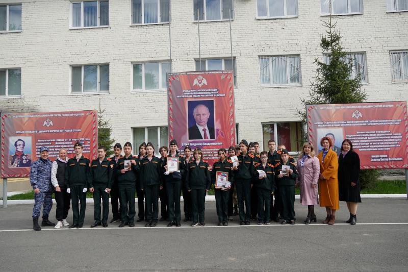В Ульяновске кадеты «Гвардейской смены» приняли участие в викторине «День Победы»