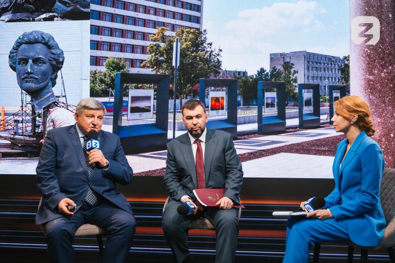 Глава ДНР Денис Пушилин: сила России – в ее истинных Героях
