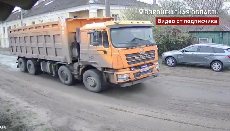 В Лисках большегрузы шесть лет кошмарят две улицы