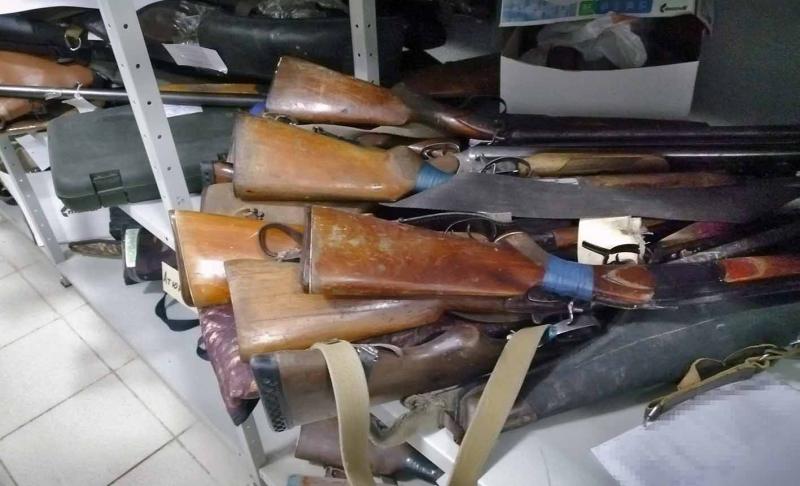 В Мордовии росгвардейцы за прошедший месяц изъяли у граждан более 30 единиц оружия