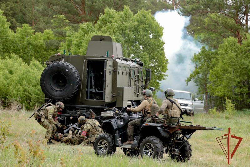 Межведомственные учения состоялись в Иркутской области при участии Росгвардии