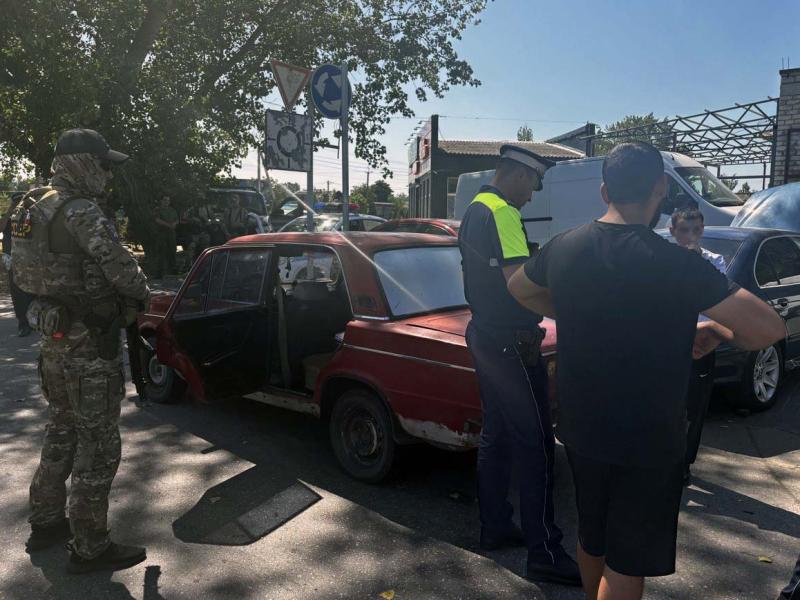 При содействии Росгвардии в Херсонской области прошел рейд по выявлению нарушений ПДД