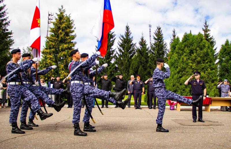 В ОМОН «Русич» подмосковного главка Росгвардии состоялось торжественное мероприятие