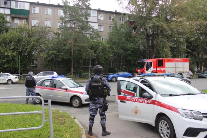 На Южном Урале Росгвардия участвует в учениях по отработке действий при ЧС на объектах образования
