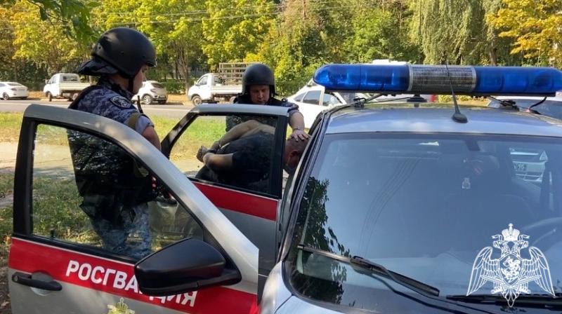 Подозреваемого в нанесении вреда здоровью задержали сотрудники Росгвардии во Владимирской области