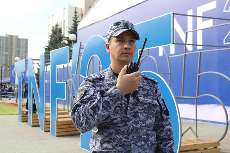 В Тюмени Росгвардия обеспечила безопасность международного промышленно-энергетического форума TNF-2025