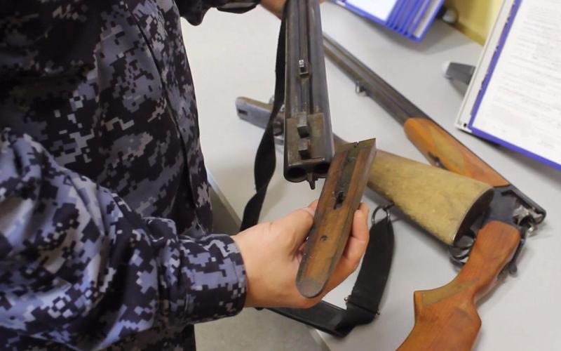 В Мордовии сотрудниками Росгвардии за прошедшую неделю изъяты 12 единиц оружия