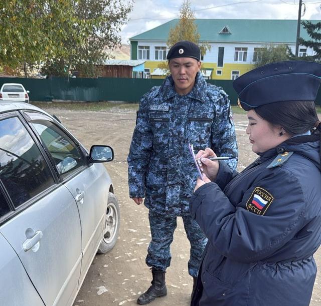 Житель Усть-Канского района оплатил штрафы ГИБДД после ареста автомобиля
