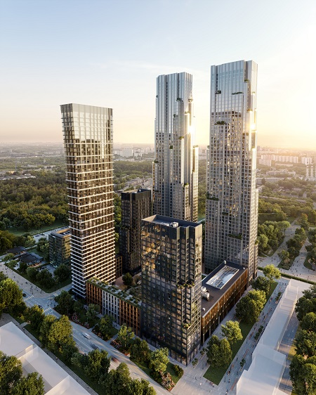 Благоустроенное пространство площадью порядка 6 тыс. кв. метров создадут на территории мультиквартала VEER от MR