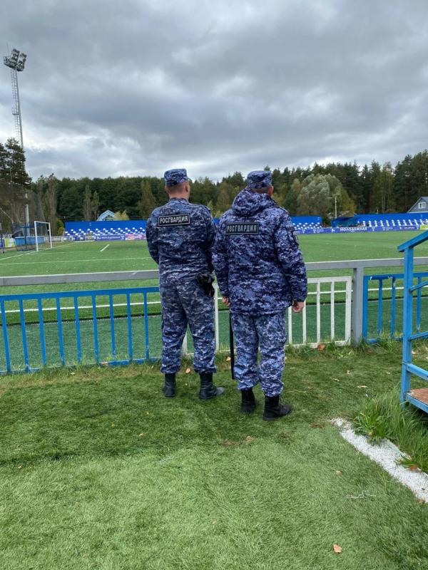 Сотрудники Егорьевского отдела вневедомственной охраны Росгвардии обеспечили правопорядок на матче ЮФЛ-девушки (U-16)