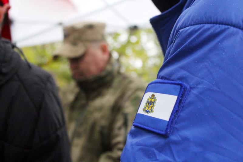 В Херсонской области росгвардейцы приняли активное участие в праздничных мероприятиях