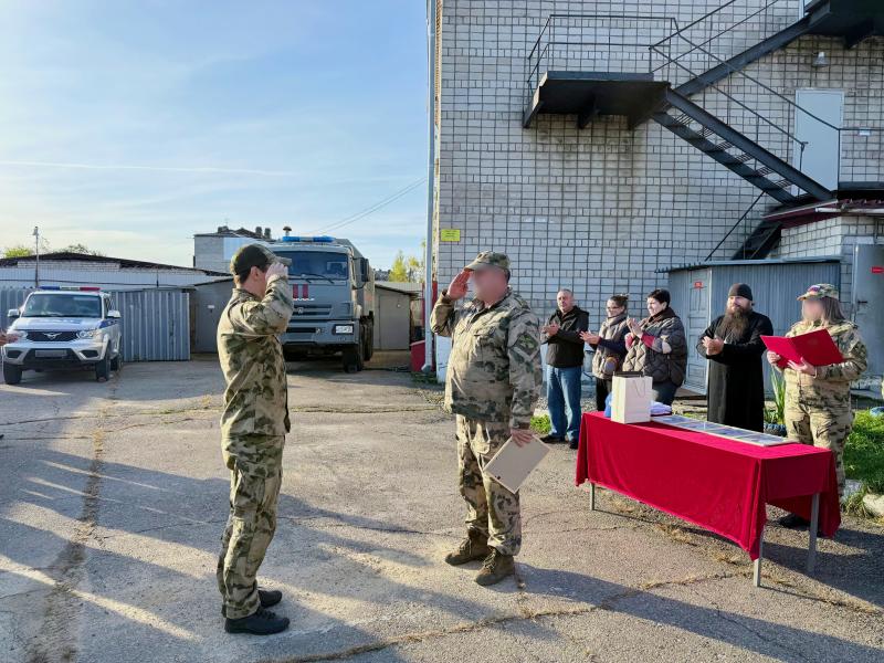 Профессиональный праздник отмечают сотрудники ОМОН в Росгвардии по ЕАО