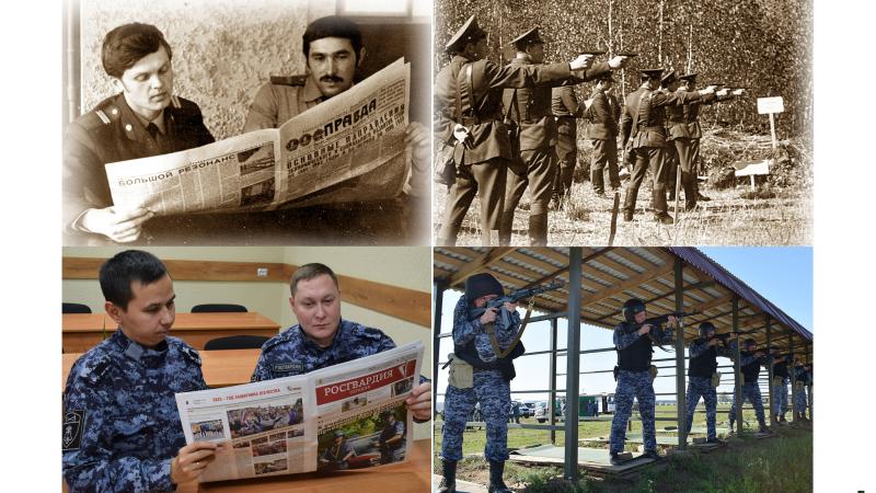 УВО по Татарстану присоединилось к акции фото-челлендж «Связь поколений» ко дню вневедомственной охраны Росгвардии