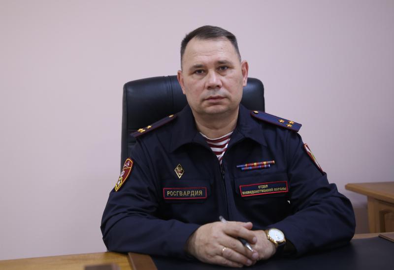 Начальник вневедомственной охраны Росгвардии по Республике Мордовия провел прямую линию с жителями региона