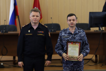 В Управлении вневедомственной охраны столичного главка Росгвардии состоялось торжественное награждение отличившихся сотрудников в честь 73-й годовщины со Дня образования службы