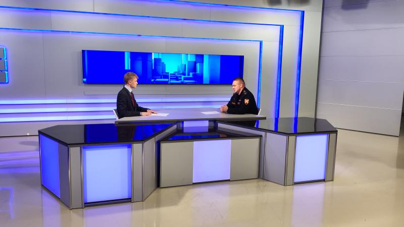 В Мордовии представитель вневедомственной охраны Росгвардии стал гостем программы «Интервью» ГТРК «Мордовия»