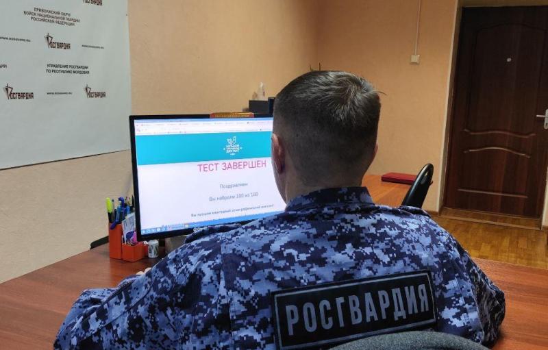 Росгвардейцы Мордовии проверили свои знания в этнографии