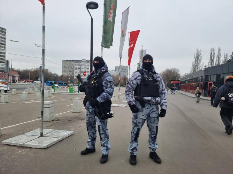 Московские росгвардейцы обеспечили безопасность проведения  футбольного матча РПЛ