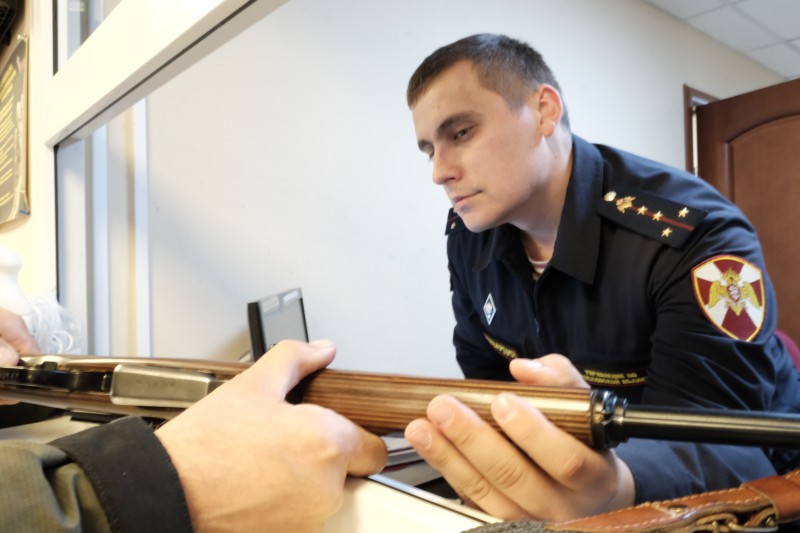 За период с 03 по 09 ноября 2025 года Ярославские Росгвардейцы изъяли 13 единиц гражданского оружия в связи с нарушением законодательства