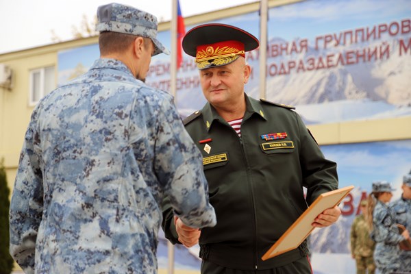 В ОГВ(с) поздравили сотрудников органов внутренних дел с профессиональным праздником