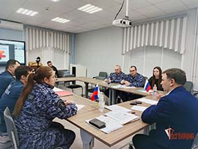 Представители Росгвардии выступили на вебинаре об антитеррористической защищенности школ