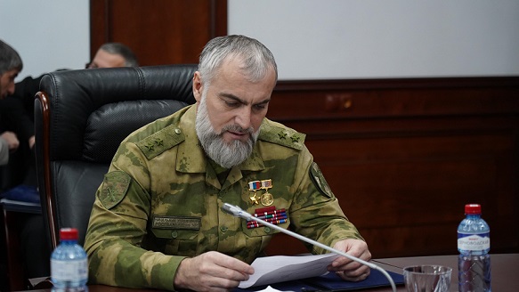 Начальник Управления Росгвардии по Чеченской Республике принял участие в заседании межведомственной комиссии Совбеза России