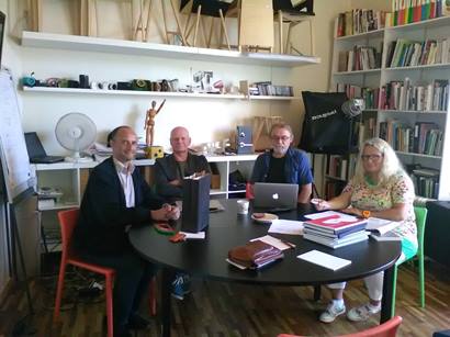 Прошли переговоры о культурном обмене между Художественными Академиями Санкт-Петербурга и Таллина