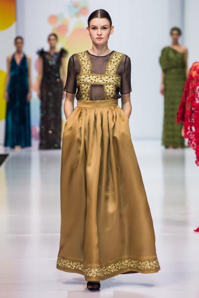 21-26 марта бренд KHAN представил коллекцию осень-зима 2018 в рамках Недели моды в Москве в Гостином дворе.